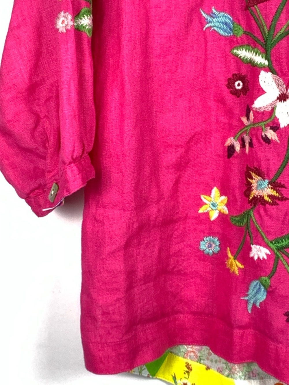 John Mark Hot Pink Textured Top - Picture 9 of 16